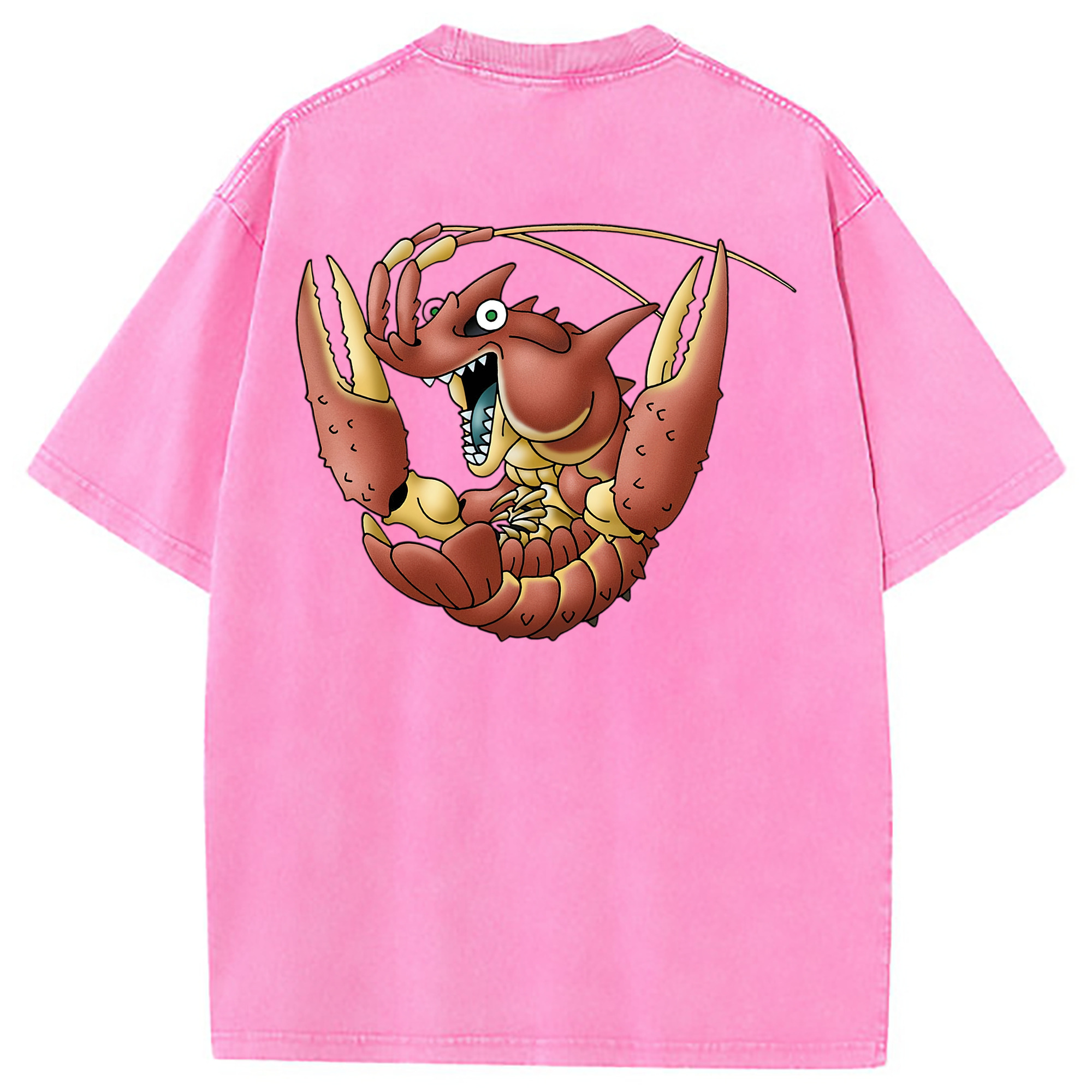 （画像用） ドラゴンクエスト Doragon Kuesuto Dragon Quest 綿100% ヴィンテージ風 半袖Tシャツ（背面プリント）